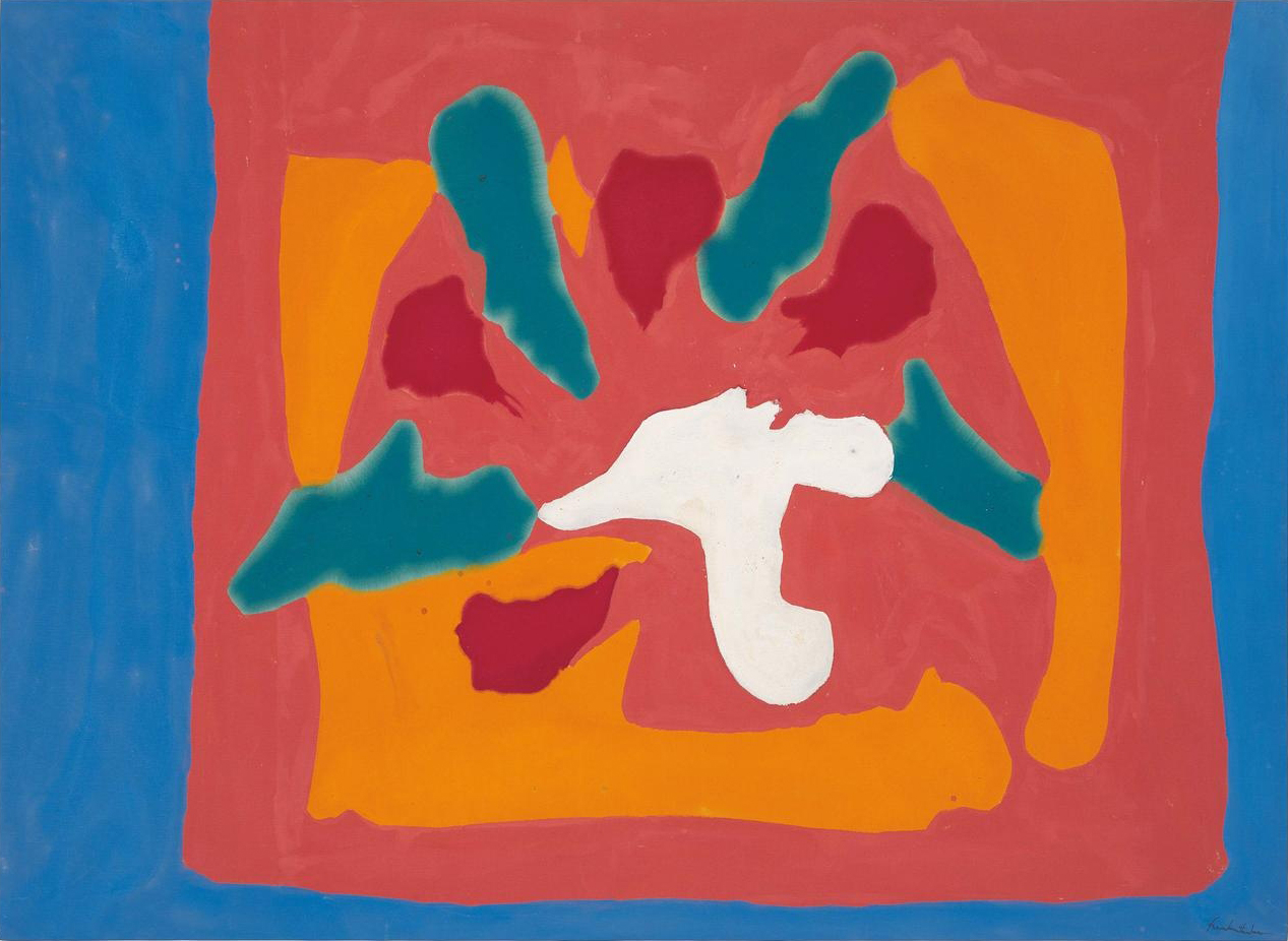 HELEN FRANKENTHALER (1928-2011)

Pompeii

1965

Acrylic on linen

58 x 80 inches
147.3 x 203.2cm