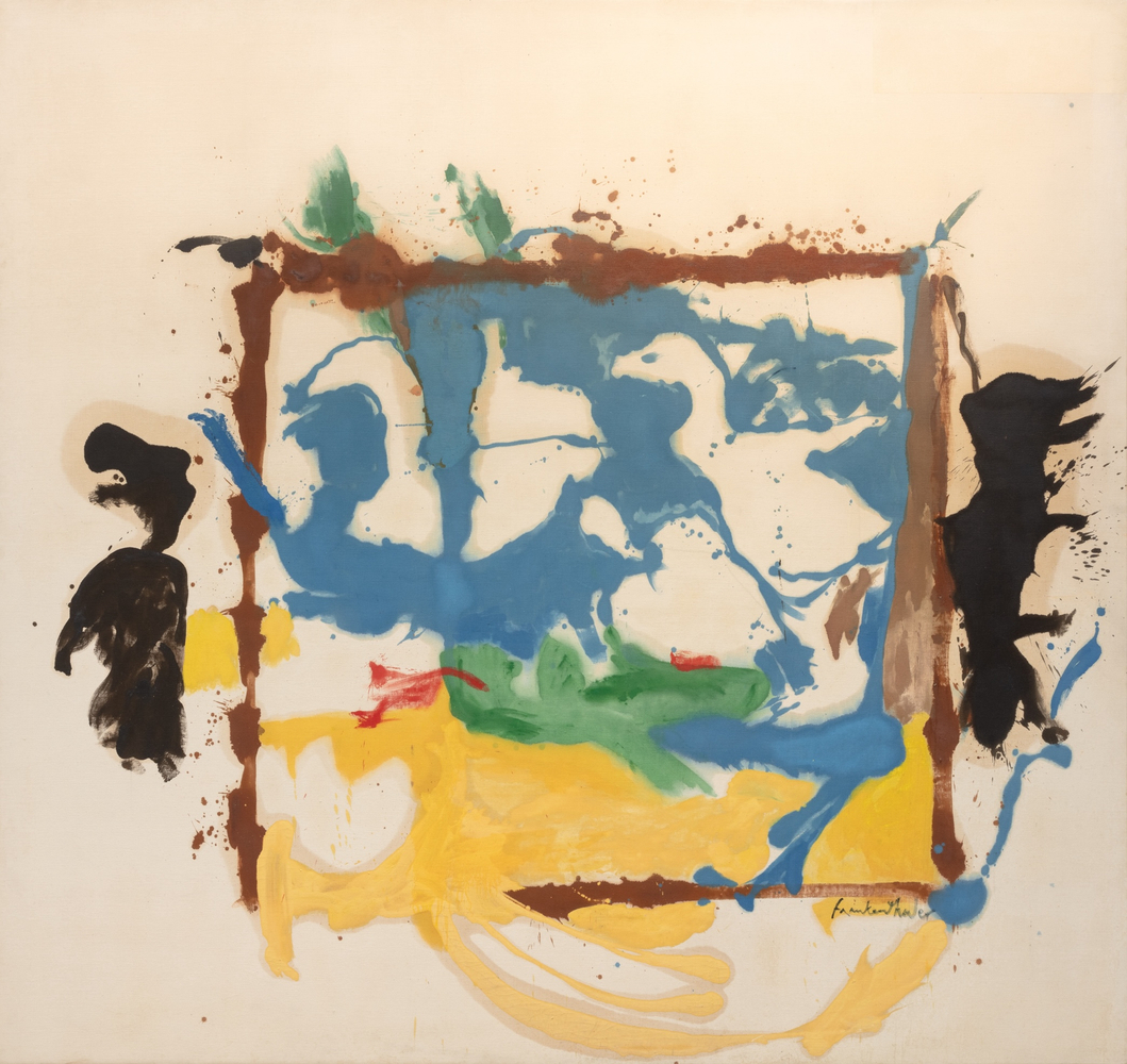 HELEN FRANKENTHALER (1928-2011)

Swan Lake I

1961

Oil on canvas

89 1/8 x 93 3/4 inches
226.4 x 238.1cm