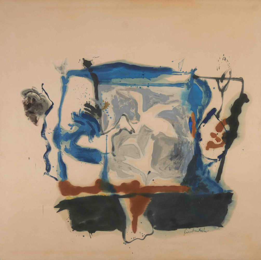 HELEN FRANKENTHALER (1928-2011)

Swan Lake II

1961

Oil on canvas

93 x 93 1/2 inches
236.2 x 237.5cm