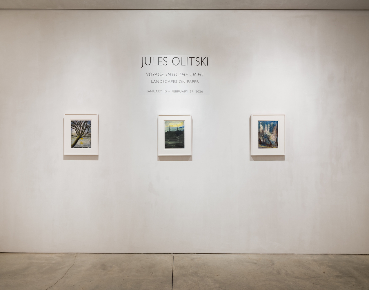 Jules Olitski - Voyage into the Light