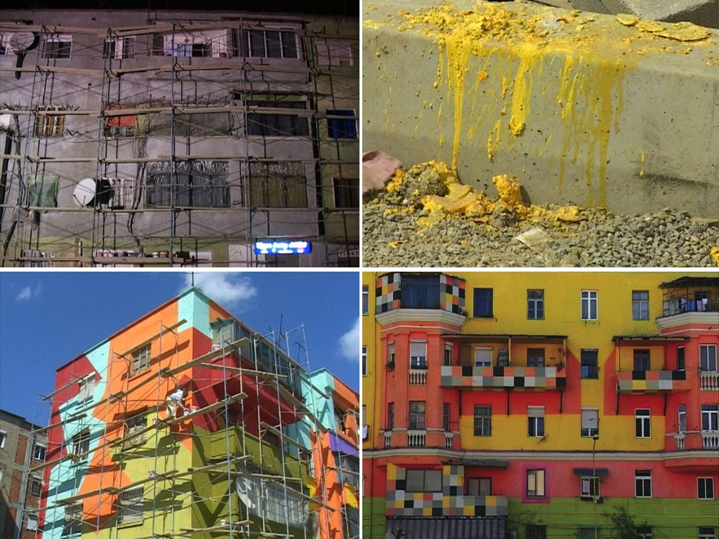 anri sala
dammi i colori, 2003
video projection, colour
sound: discrete 2.0
15 min 25 sec