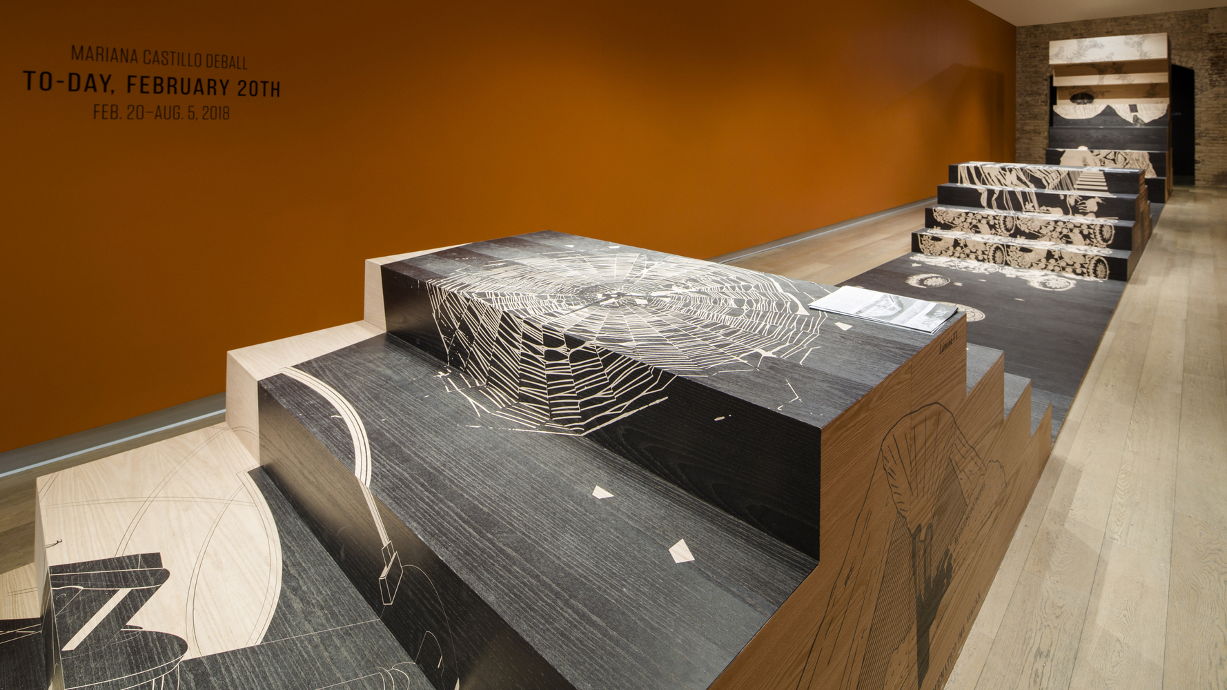 installation view mariana castillo deball: to-day, february 20th, scad museum of art, georgia, 2018. courtesy of the savannah college of art and design


&amp;nbsp;
