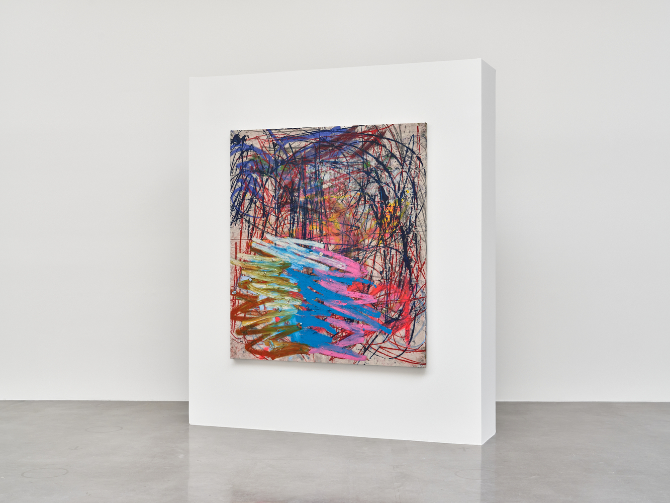 installation view oscar murillo: el pozo de agua, kurimanzutto mexico city, 2025. photo: reinis lismanis, courtesy the artist. copyright &amp;copy;️ oscar murillo⁠


&amp;nbsp;
