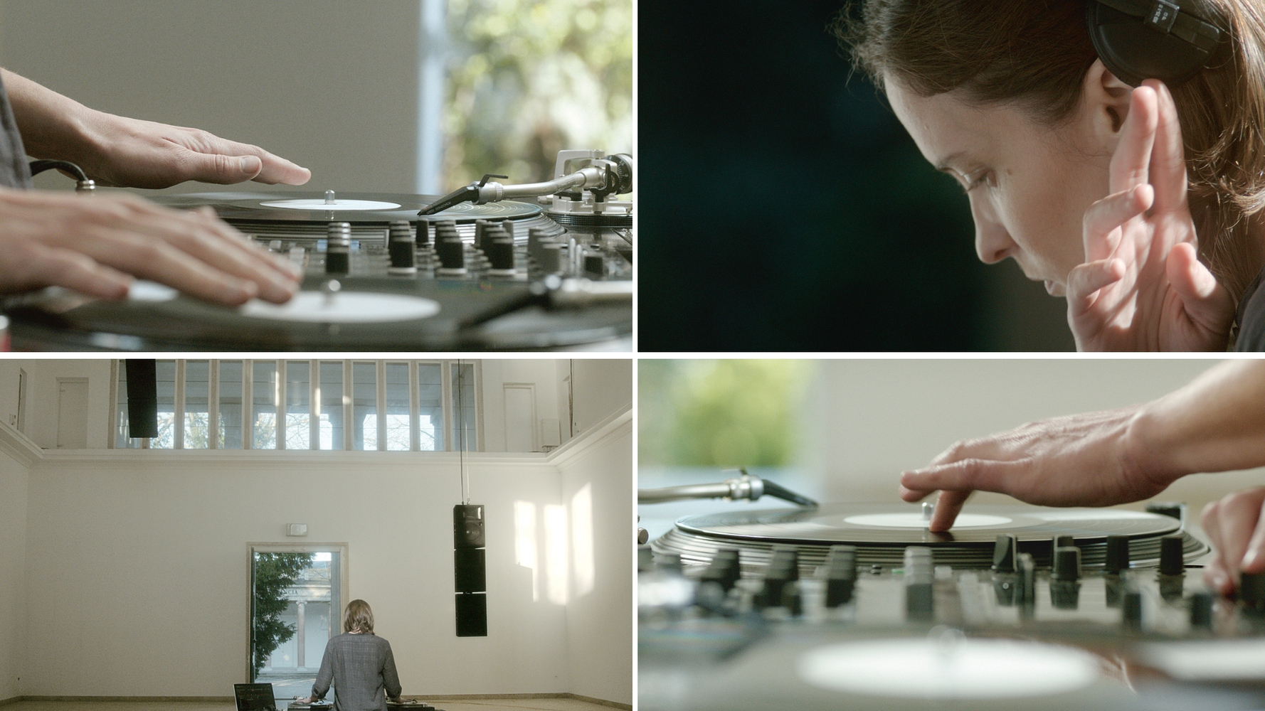 unravel, 2013
video hd, dos canales, presentados en dos espacios distintos, sonido 2.0
6:25; 20:45 min