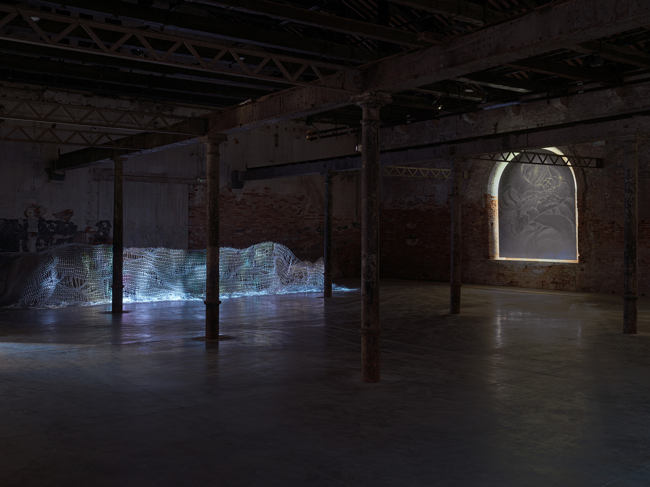 installation view of wangshui in foreigners everywhere, 60th venice biennale, 2024. photo: nick ash


&amp;nbsp;
