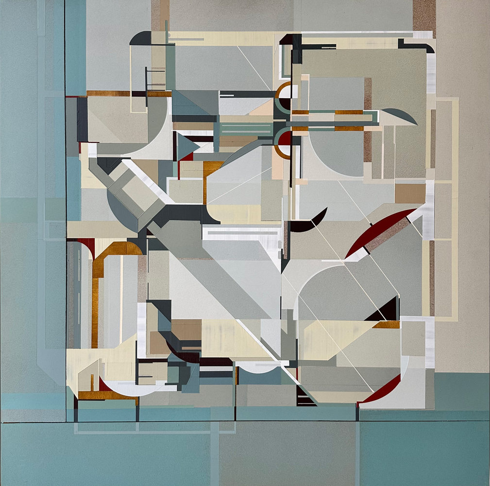 James Kennedy
EIKON 6, 2025
acrylic polymer on incised eucalyptus masonite
29h x 29w in