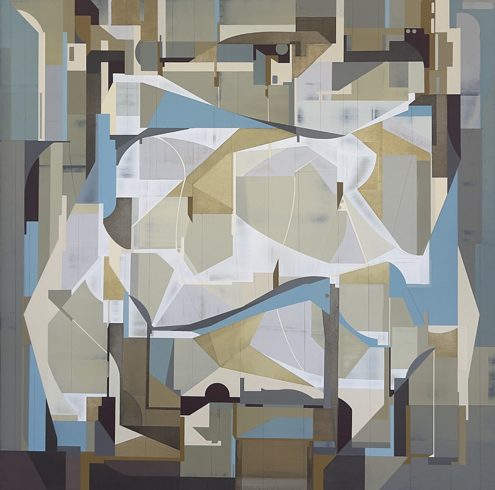 James Kennedy
ZEITGEIST, 2025
acrylic polymer on incised eucalyptus masonite
34h x 34w in