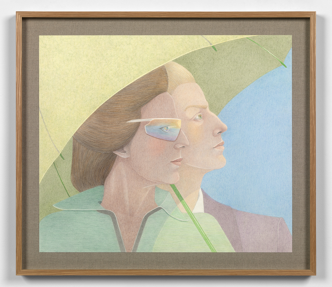 Odyssey, 2025
Caran d&amp;#39;ache and graphite on paper
22 x 18 7/8 inches (56 x 48 cm)