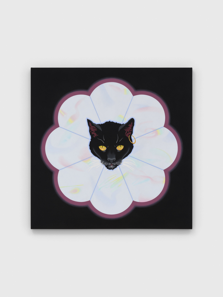 Bastet, 2016
Oil on canvas over panel
36 x 36 inches (91.4 x 91.4 cm)