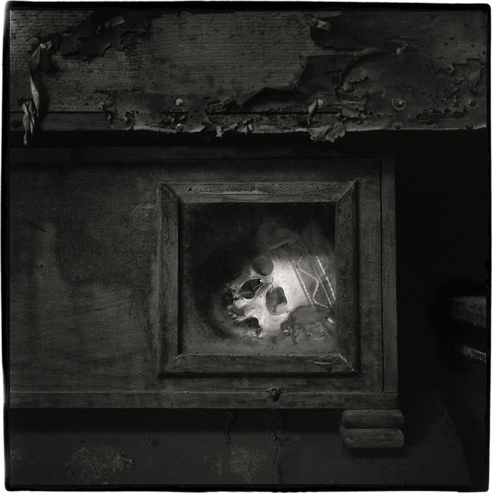 Palermo Catacombs #8 (Skull in Window), 1963