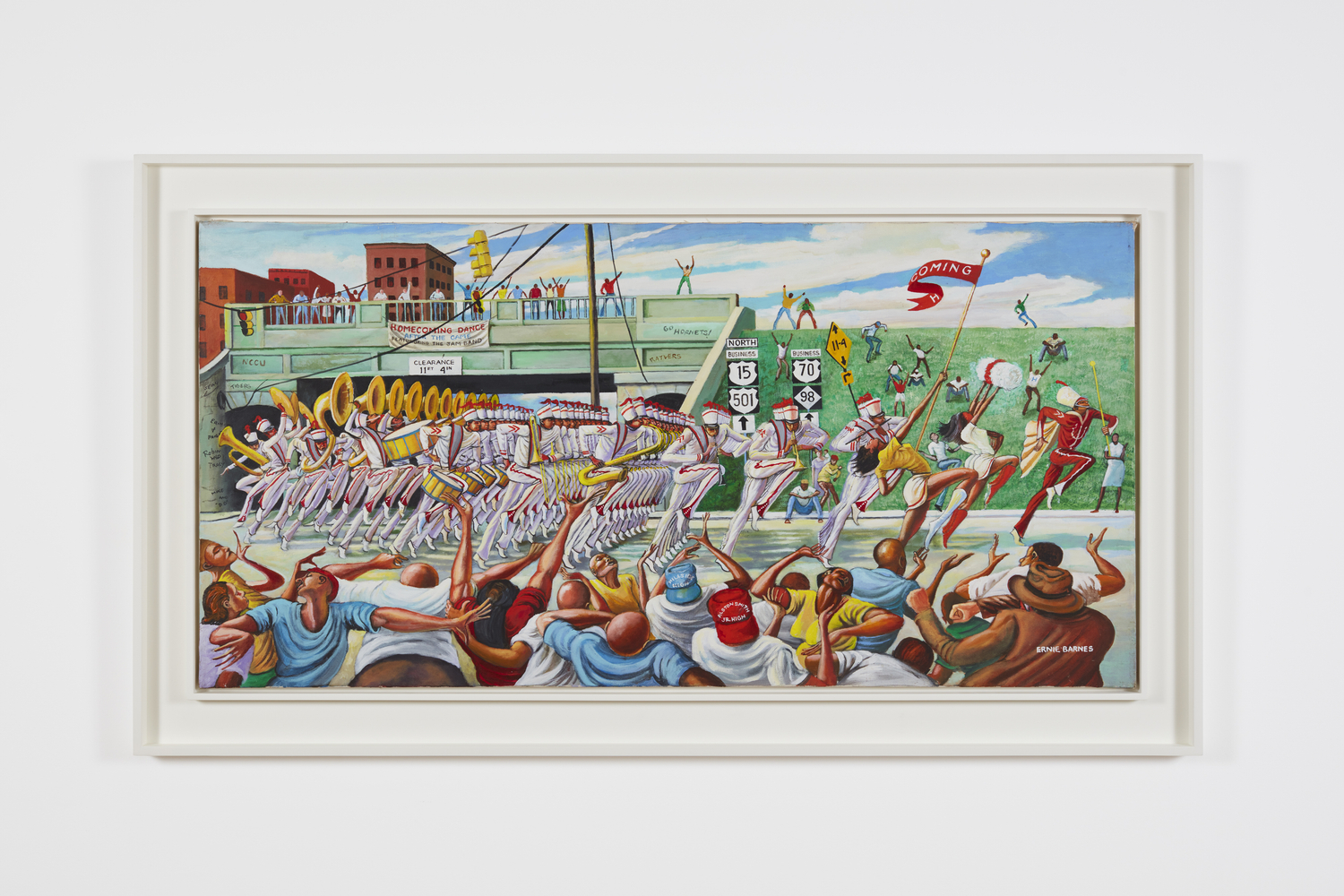 Homecoming, 1994
Acrylic on canvas
24 x 48 inches (61 x 121.9 cm)