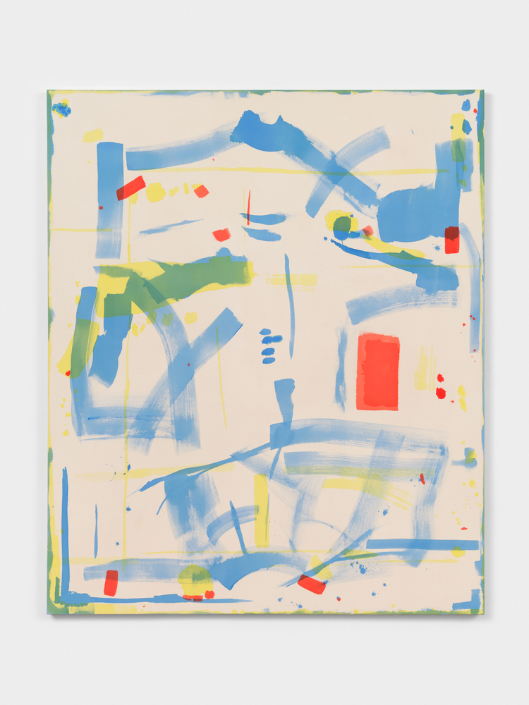 Self-translating, 2014
Acrylic on canvas
90 x 75 1/4 inches (228.6 x 191.1 cm)