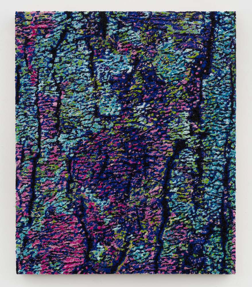 Douglas Melini

Tree (White oak in purple, green and blue), 2026

Oil on linen

36h x 30w in

&amp;nbsp;