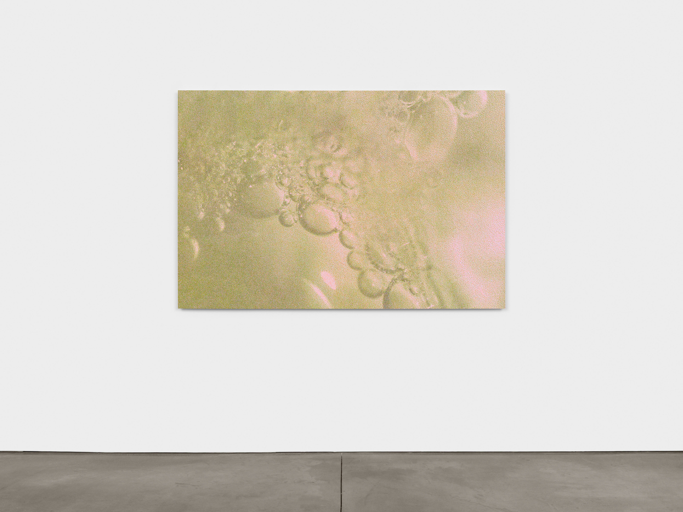 Tauba Auerbach
Foam, 2025
acrylic on dibond
48 x 72 in. (121.9 x 182.9 cm)

signed and dated verso: &amp;quot;Tauba Auerbach 2025&amp;quot;