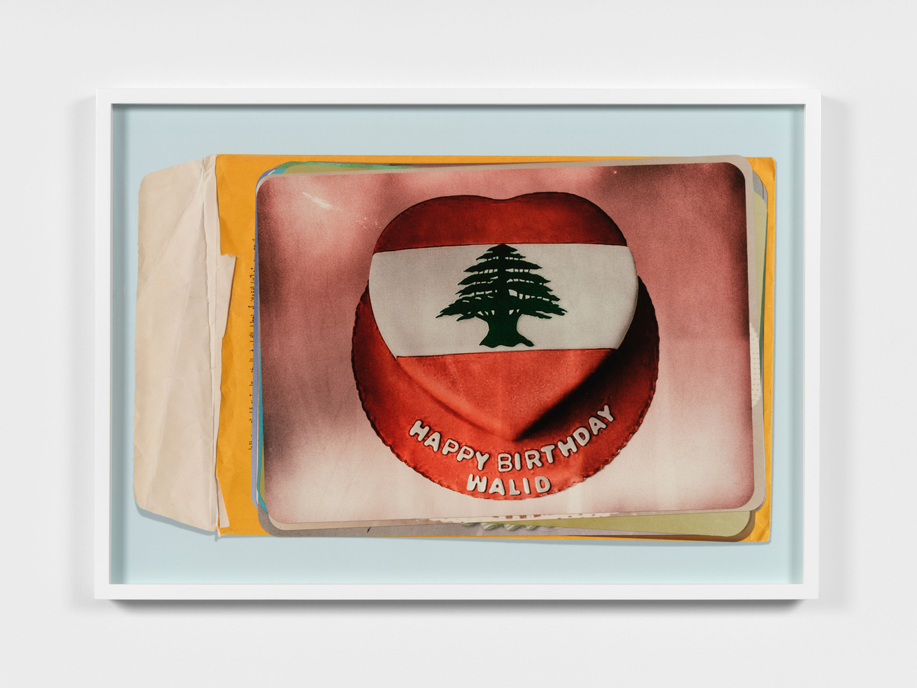 Walid Raad/The Atlas Group

Festival of Gratitude: Walid, 2003/printed 2021

inkjet print on Luster Paper Epson Premium

print: 15 1/2 x 22 1/2 in. (39.4 x 57.2 cm)

frame: 16 3/4 x 23 3/4 in. (42.5 x 60.3 cm)

Edition 5 of 5, 2 APs