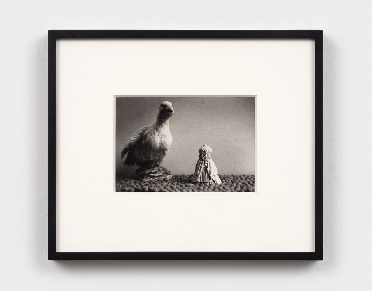 Ralph Lemon, Duck with Headless Belle (Motel Room Installation, Birmingham, Alabama),&amp;nbsp;2001, gelatin silver print, 5 x 7 inches. &amp;copy; Ralph Lemon. Courtesy Paula Cooper Gallery. Photo: Steven Probert Studio