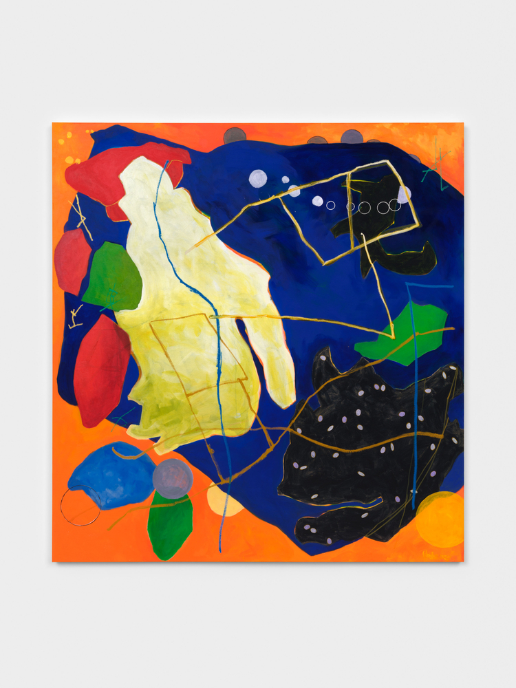 Cynthia Hawkins
Chapter 3: Maps Necessary for a Walk in 4D #8, 2025
acrylic and oil bar on canvas
80 x 75 in. (203.2 x 190.5 cm)

signed recto; signed, titled, and dated verso

Sold