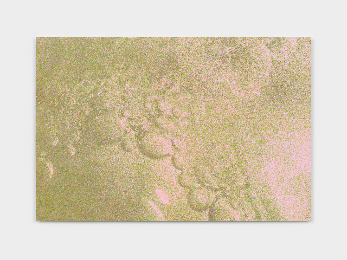 Tauba Auerbach
Foam, 2025
acrylic on dibond
48 x 72 in. (121.9 x 182.9 cm)

signed and dated verso: &amp;quot;Tauba Auerbach 2025&amp;quot;