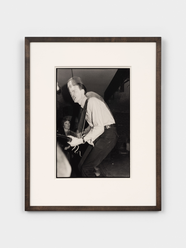 Bruce Conner  35. JOHNNY STRIKE: CRIME  JANUARY 21, 1978, 1978  gelatin silver print  image: 13 1/4 x 8 7/8 in. (33.7 x 22.5 cm)  frame: 21 x 16 1/2 in. (53.3 x 41.9 cm)