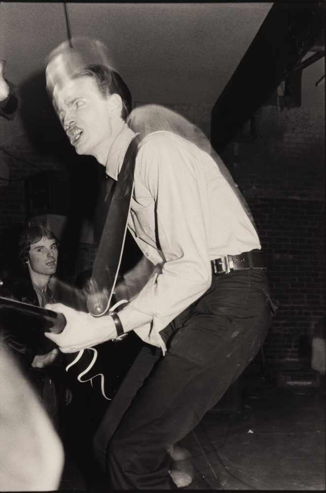 Bruce Conner  35. JOHNNY STRIKE: CRIME  JANUARY 21, 1978, 1978  gelatin silver print  image: 13 1/4 x 8 7/8 in. (33.7 x 22.5 cm)  frame: 21 x 16 1/2 in. (53.3 x 41.9 cm)