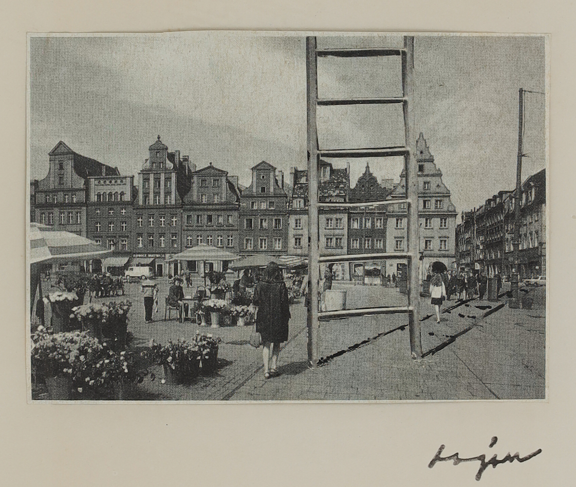 From the series Mild Terrors II
1991&amp;ndash;96
Collage from print media on A4 sheet