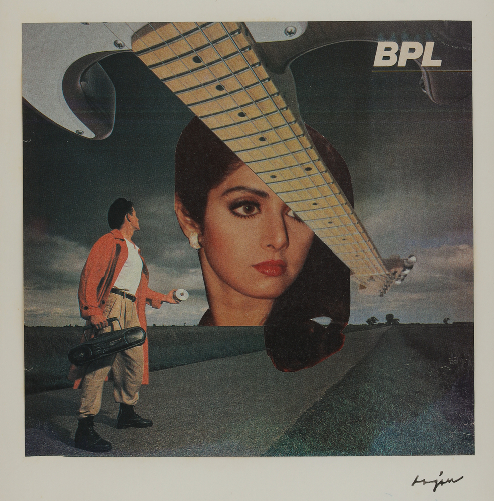 From the series Mild Terrors II
1991&amp;ndash;96
Collage from print media on A4 sheet