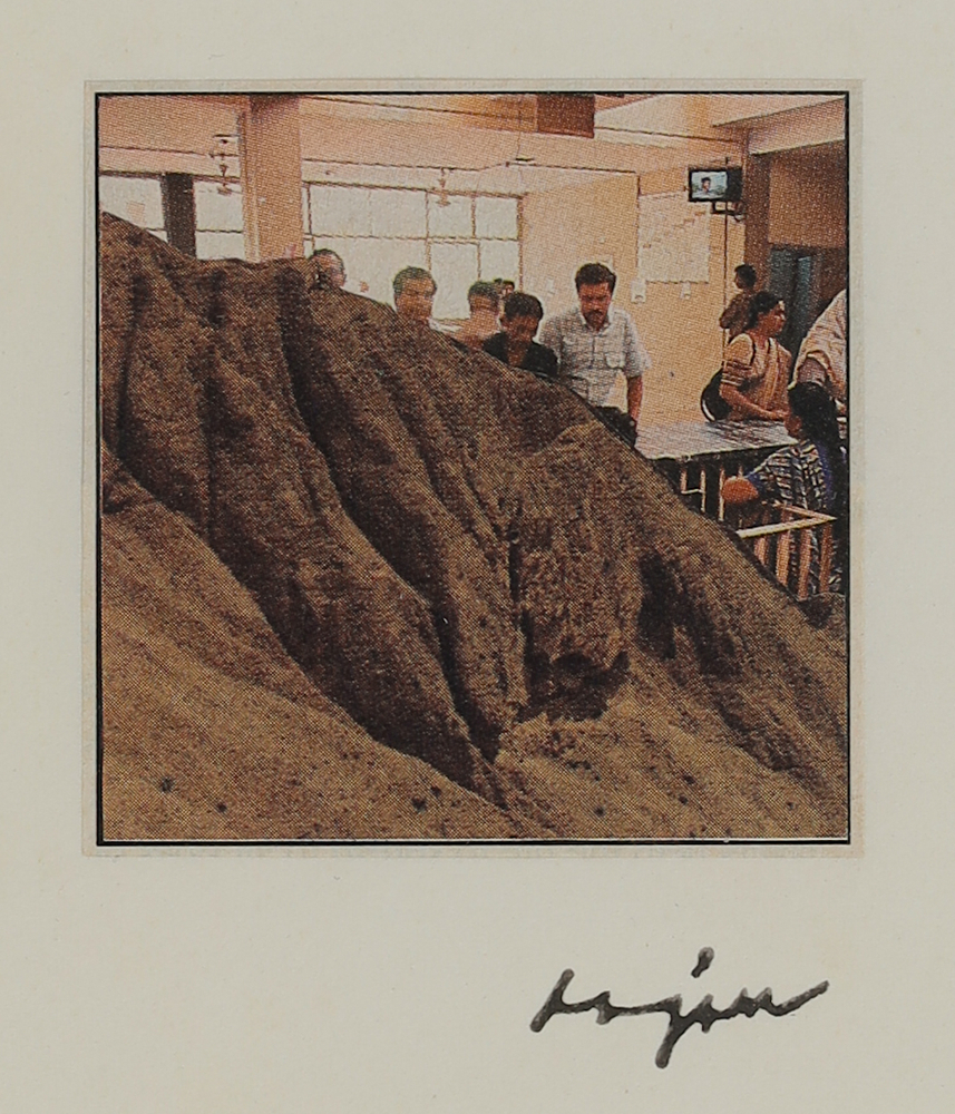 From the series Mild Terrors II
1991&amp;ndash;96
Collage from print media on A4 sheet