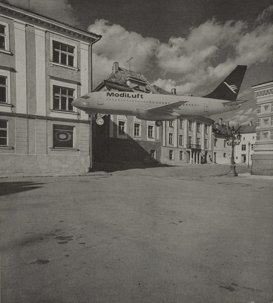 Poster
Paint, collage from print media, undated
27.9 x 25.3 cm / 11 x 10 in