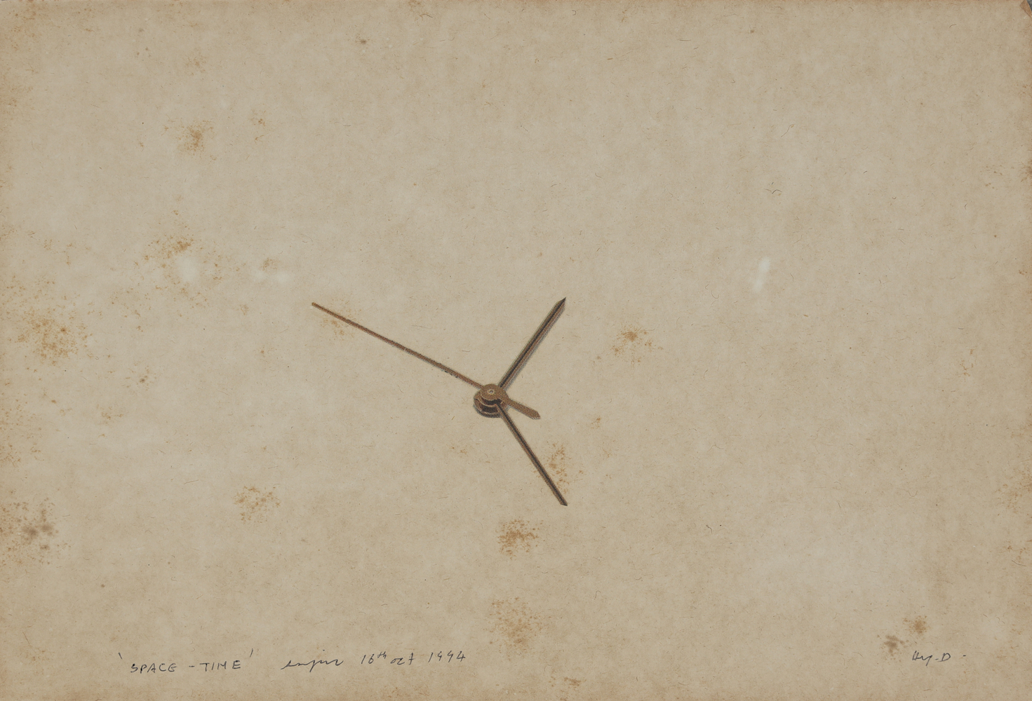 SPACE &amp;ndash; TIME, 1994
Collage on paper
18.5 x 27 cm / 7.2 x 10.6 in