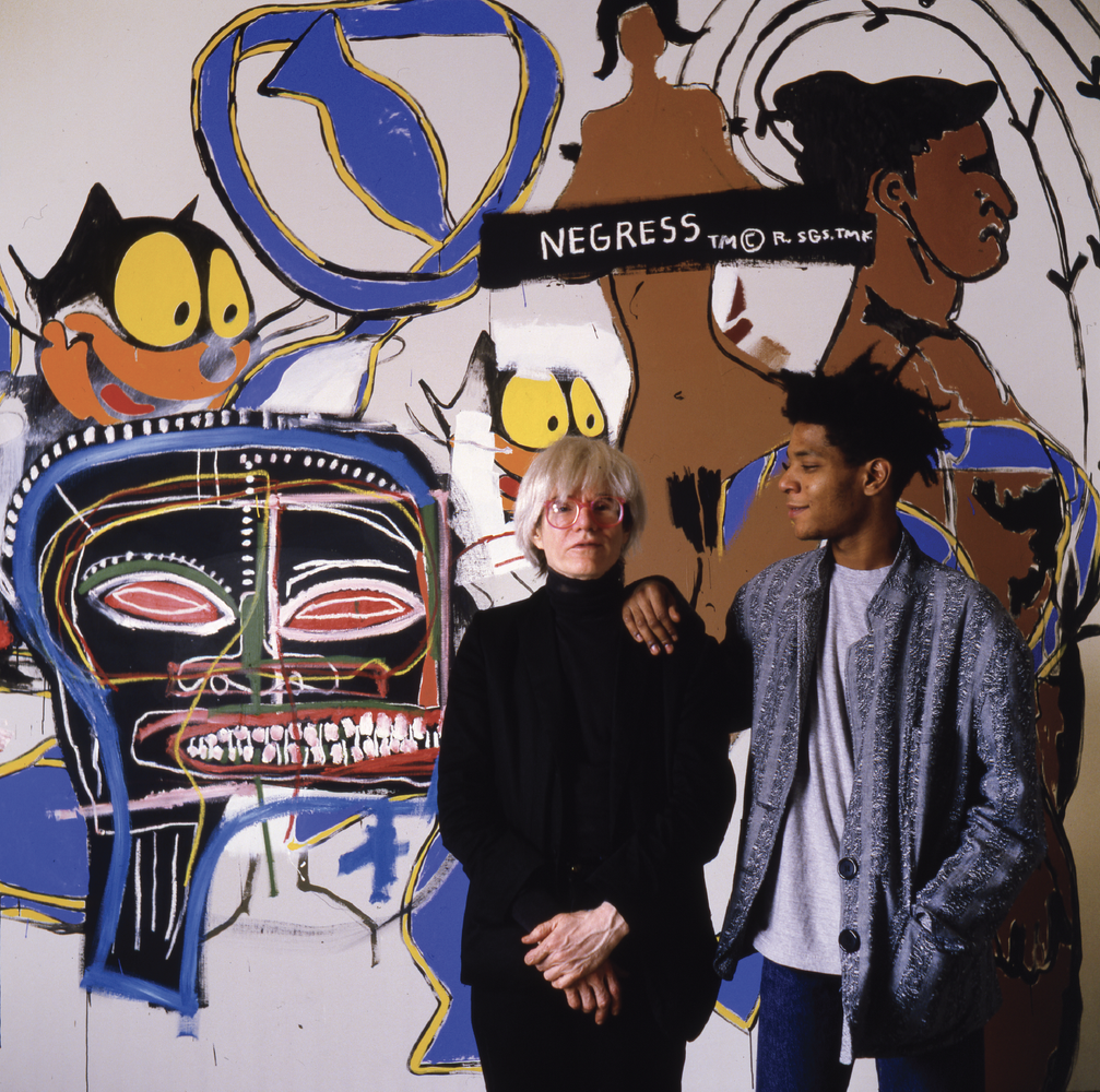 Tseng Kwong Chi

Jean-Michel Basquiat and Andy Warhol Collaboration (Hand on Shoulder), 1985

Cprint on dibond

50 x 50 in.
127 x 127 cm.

Edition of 5 plus 2 AP (#3/5)

(TKC030)