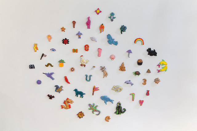 Claudia DeMonte

Charmed Life, 2014

acrylic on pulp paper

dimensions variable

(CLDE001)