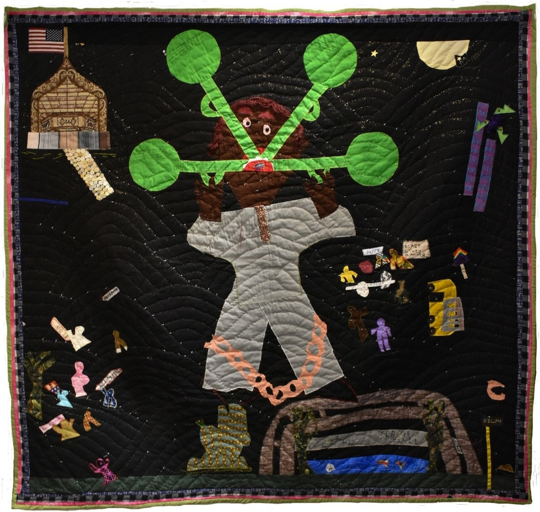 Yvonne Wells
Good Trouble - John Lewis, 2023
Assorted Fabrics
82 x 84 in