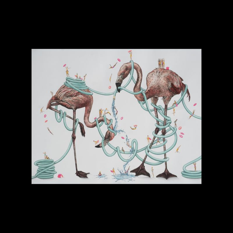 Parenthood&amp;nbsp;

Mixed media

32&amp;quot;x44&amp;quot;x1&amp;quot;