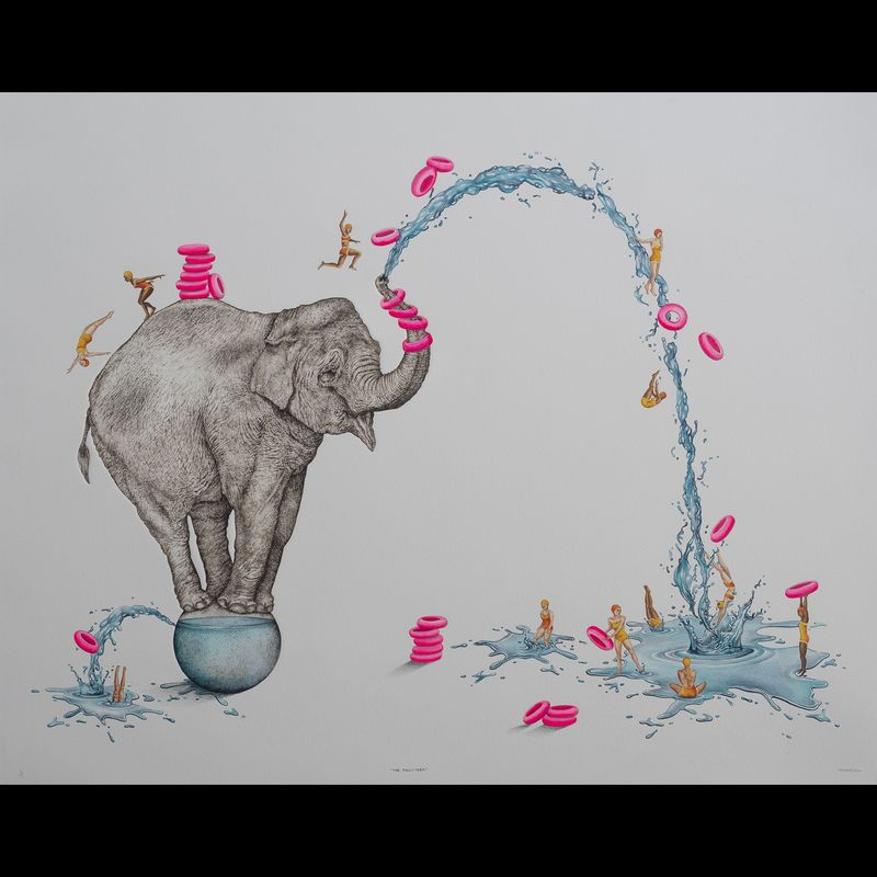 The Provider&amp;nbsp;

Mixed media&amp;nbsp;

19&amp;quot;x25&amp;quot;x1&amp;quot;