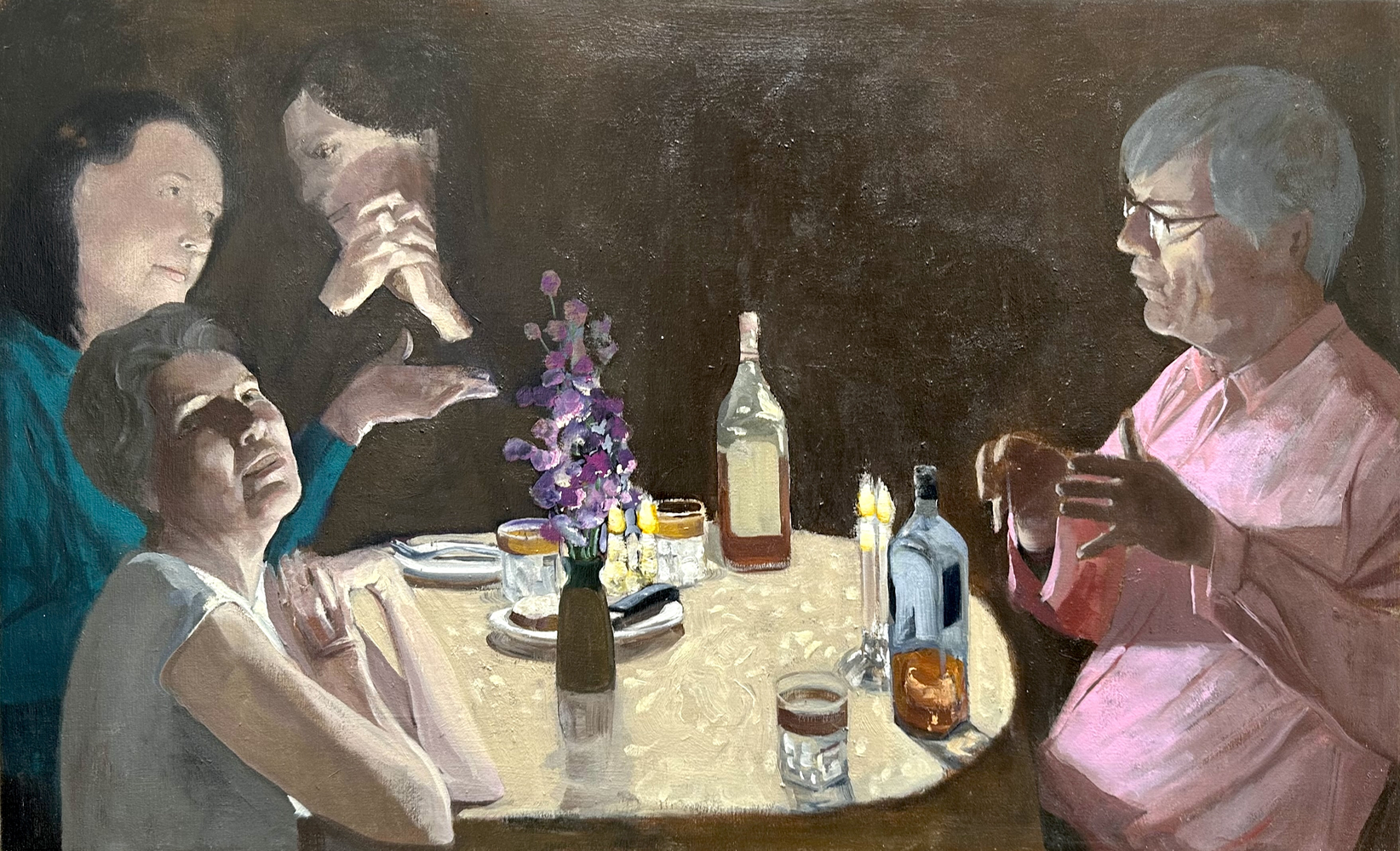 Untitled 1  16" x 26"  Oil On Canvas