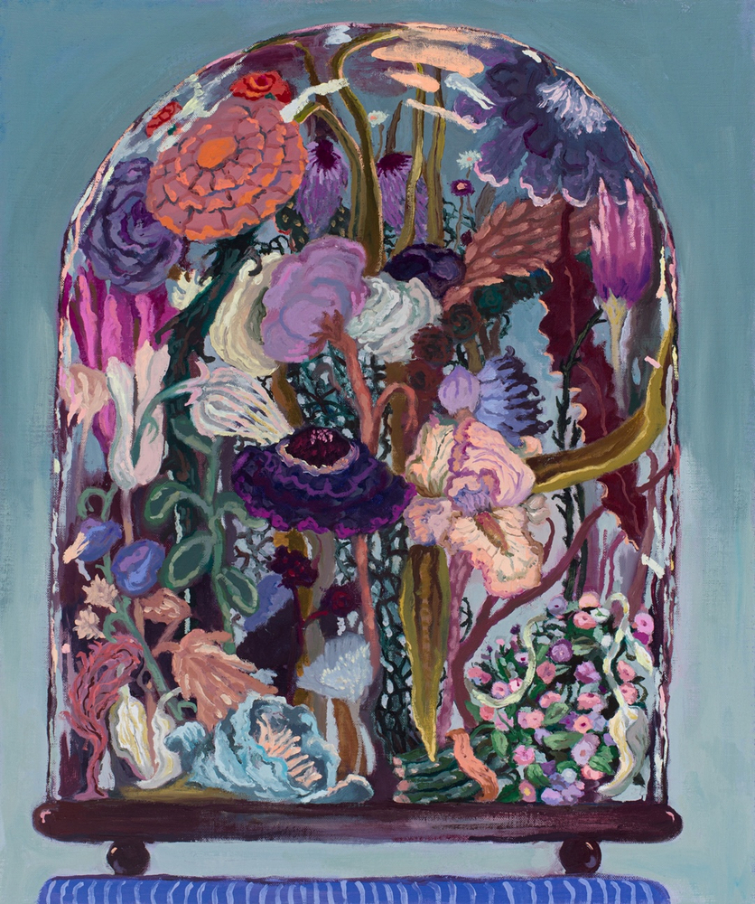 Contained  24" x 20"  Oil On Linen Over Panel