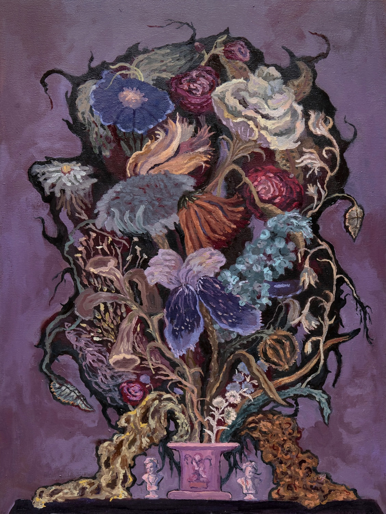 Formality  24" x 18"  Oil On Canvas Over Panel