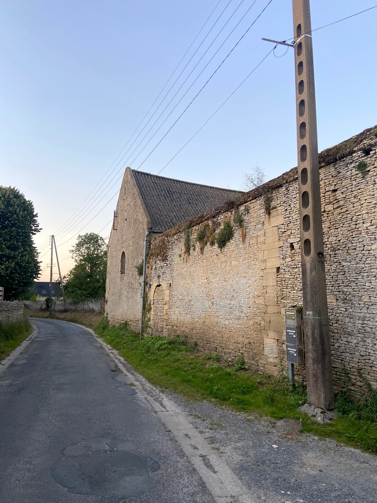 Views of Martenson's visit to Normandy, France