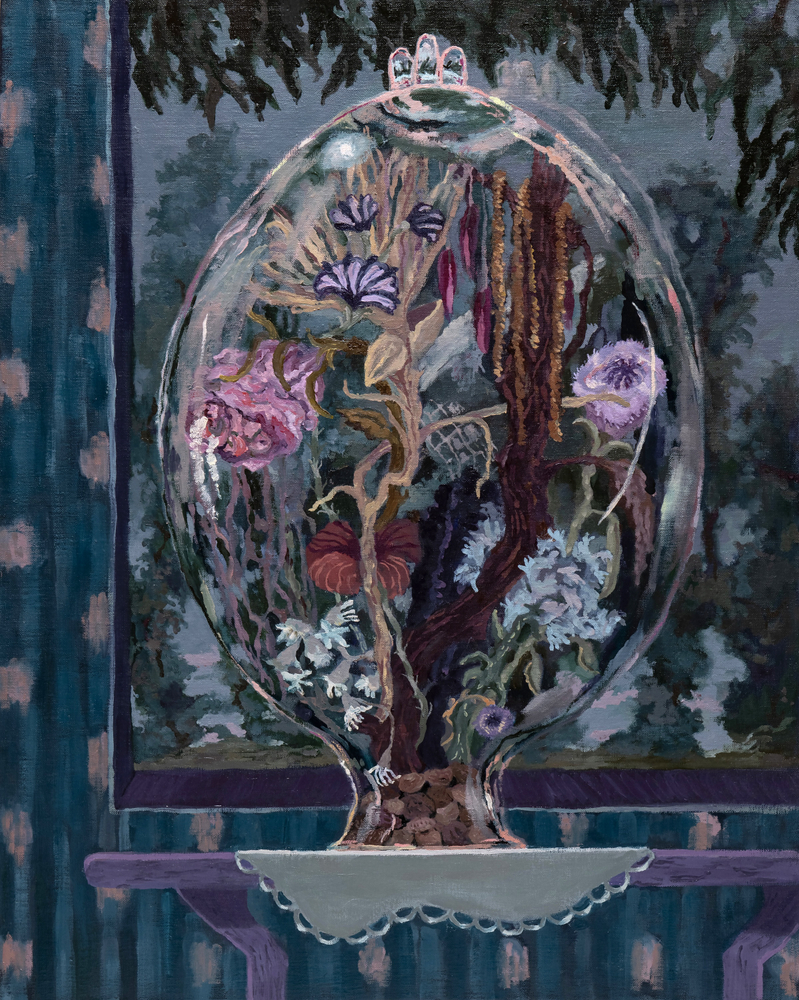 Fondly  30" x 24"  Oil On Linen Over Panel