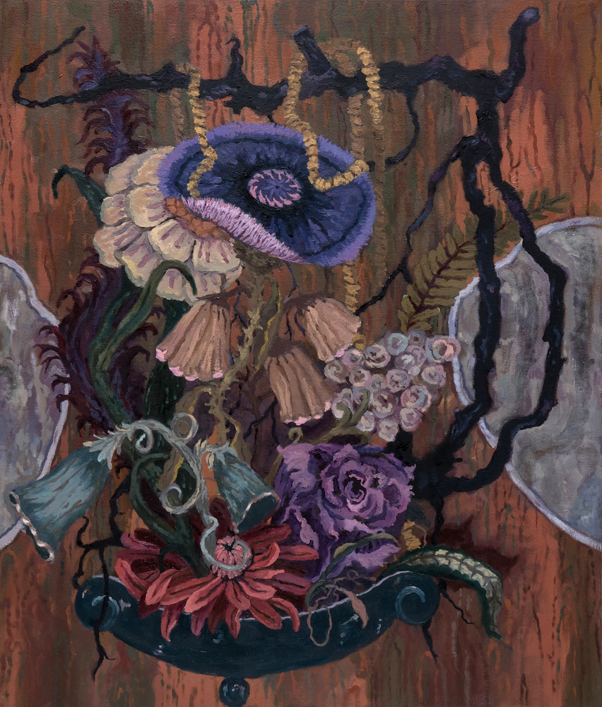 Events  28" x 24"  Oil On Canvas Over Panel