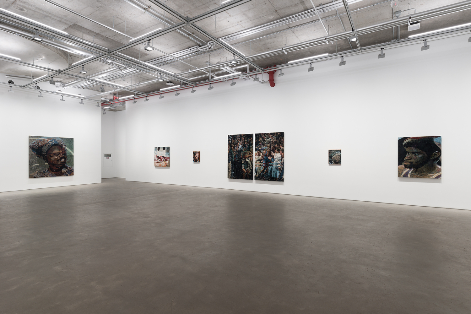 Noel Anderson: Courtside Sermon (installation view)