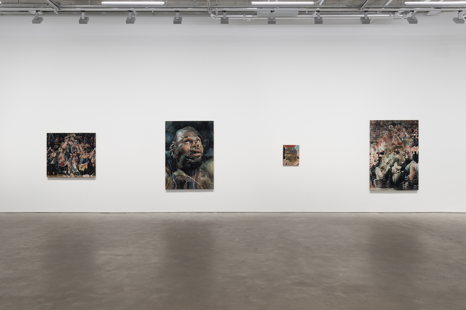 Noel Anderson: Courtside Sermon (installation view)