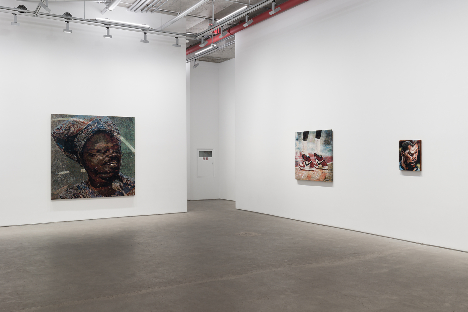 Noel Anderson: Courtside Sermon (installation view)