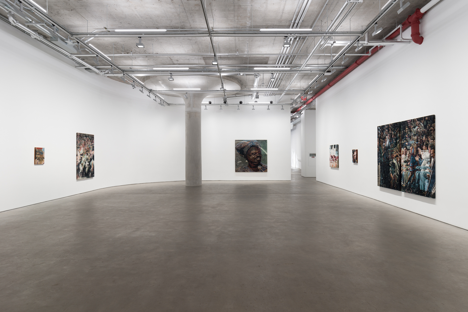 Noel Anderson: Courtside Sermon (installation view)