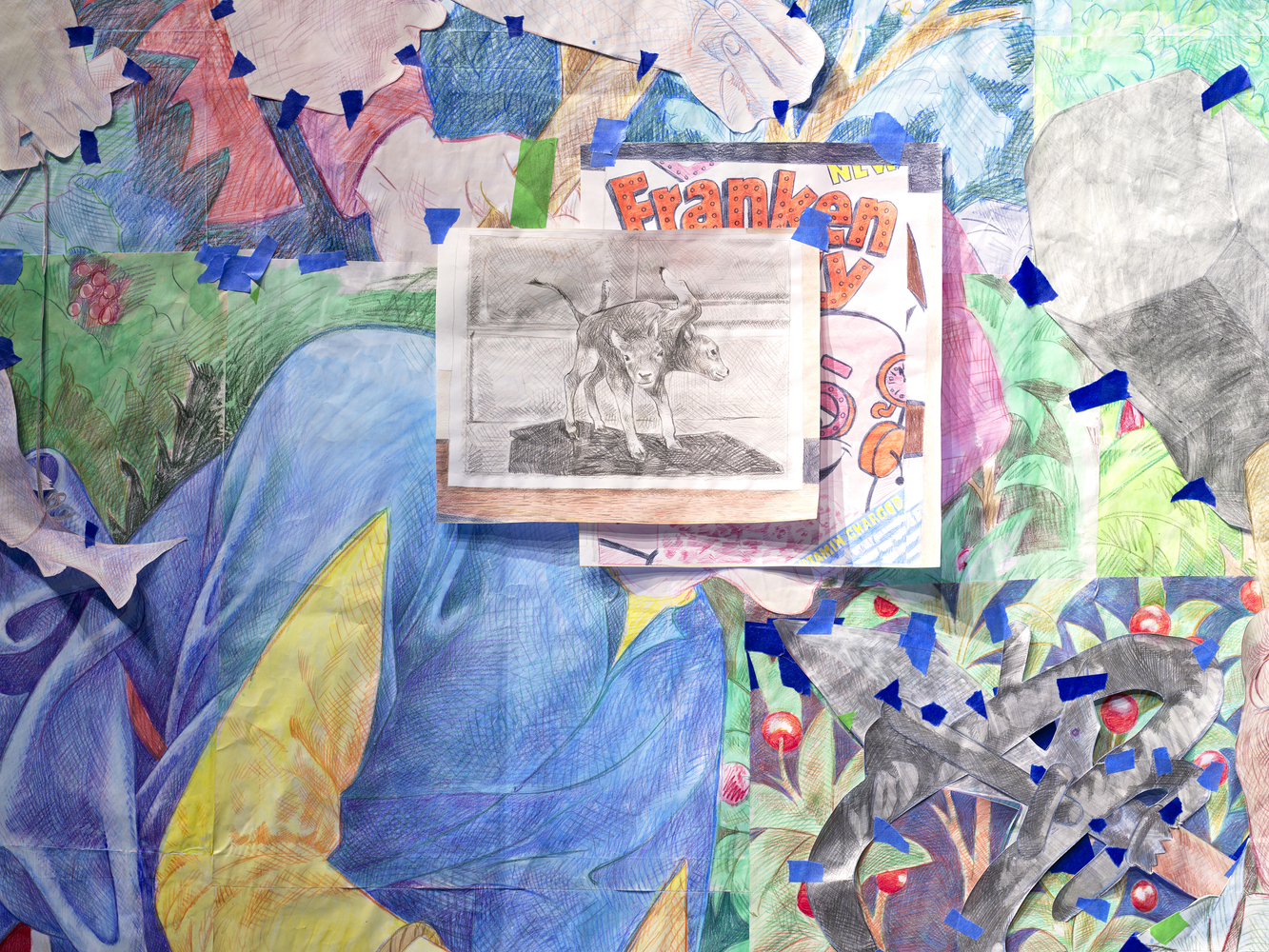 Sam Keogh
Conspiracies, 2026
Warburg Institute, London
Photo: Stephen White &amp;amp; Co.