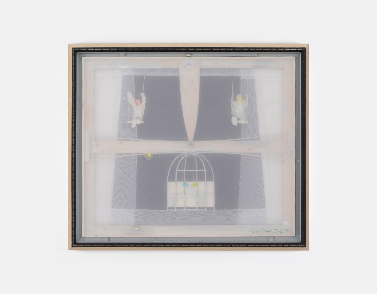 Merlin James&amp;nbsp;

Indian Toys 1,&amp;nbsp;2018-25

acrylic and mixed materials

76.2 x 88.3 cm / 30 x 34.8 in&amp;nbsp; &amp;nbsp;