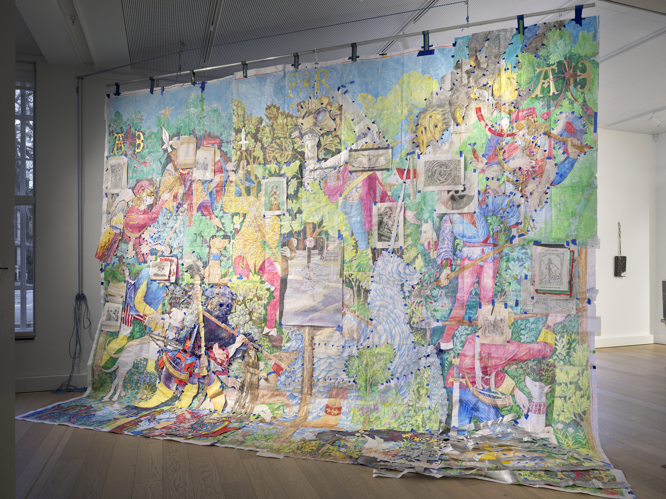 Sam Keogh
Conspiracies, 2026
Warburg Institute, London
Photo: Stephen White &amp;amp; Co.