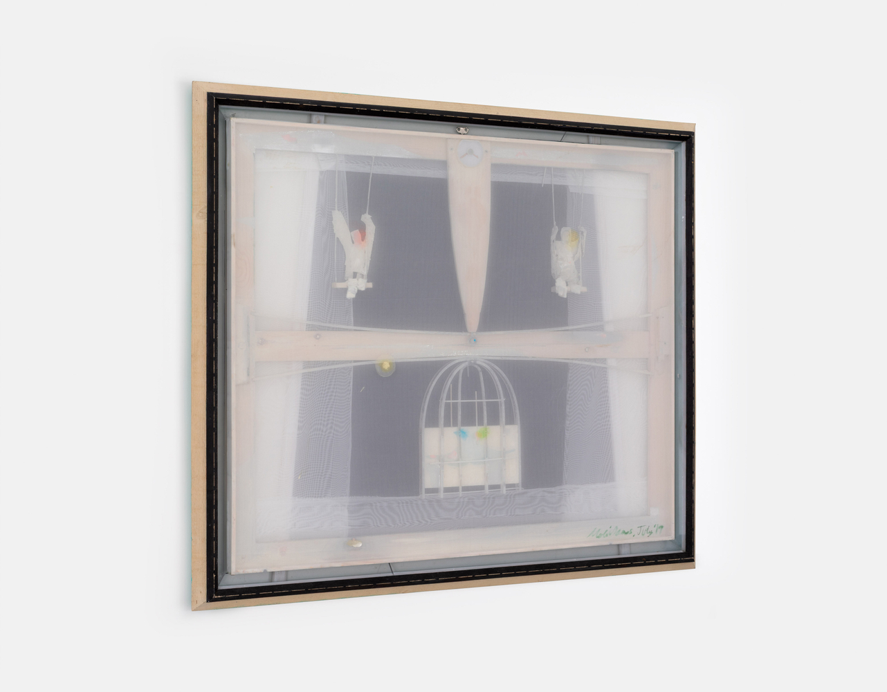 Merlin James&amp;nbsp;

Indian Toys 1,&amp;nbsp;2018-25

acrylic and mixed materials

76.2 x 88.3 cm / 30 x 34.8 in&amp;nbsp; &amp;nbsp;