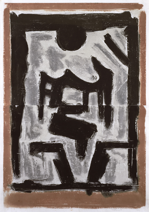 Untitled, PP 2088, 1972
Water Soluble Printer&amp;#39;s Ink and Casein
on Handmade Japanese Paper
H: 40 3/4&amp;quot; x W: 29&amp;quot; (103.5 x 73.7 cm)

(SG-150-D)