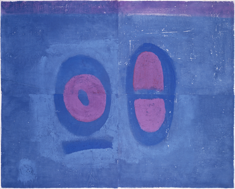 Untitled, PP 4133, 1977
Water Soluble Printer&amp;#39;s Ink and Casein
on Handmade Japanese Paper
H: 37 3/8&amp;quot; x W: 47 5/8&amp;quot; (94.9 x 121 cm)

​​​​​​​(SG-151-D)